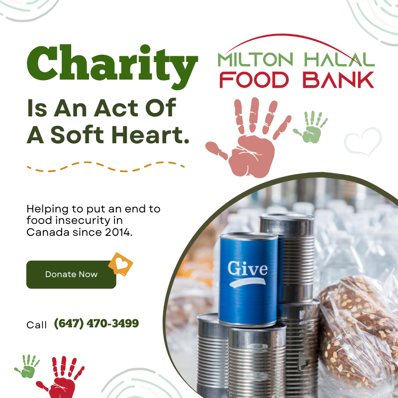 Donate to the Milton Halal Food Bank